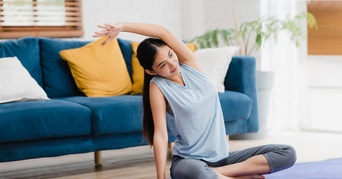 Rutinitas ringan yang membantu menjaga kenyamanan otot